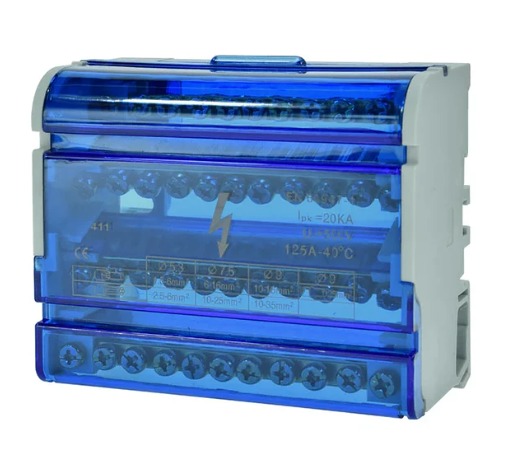 Barra Repartidora Tetrapolar 4Px11A125A