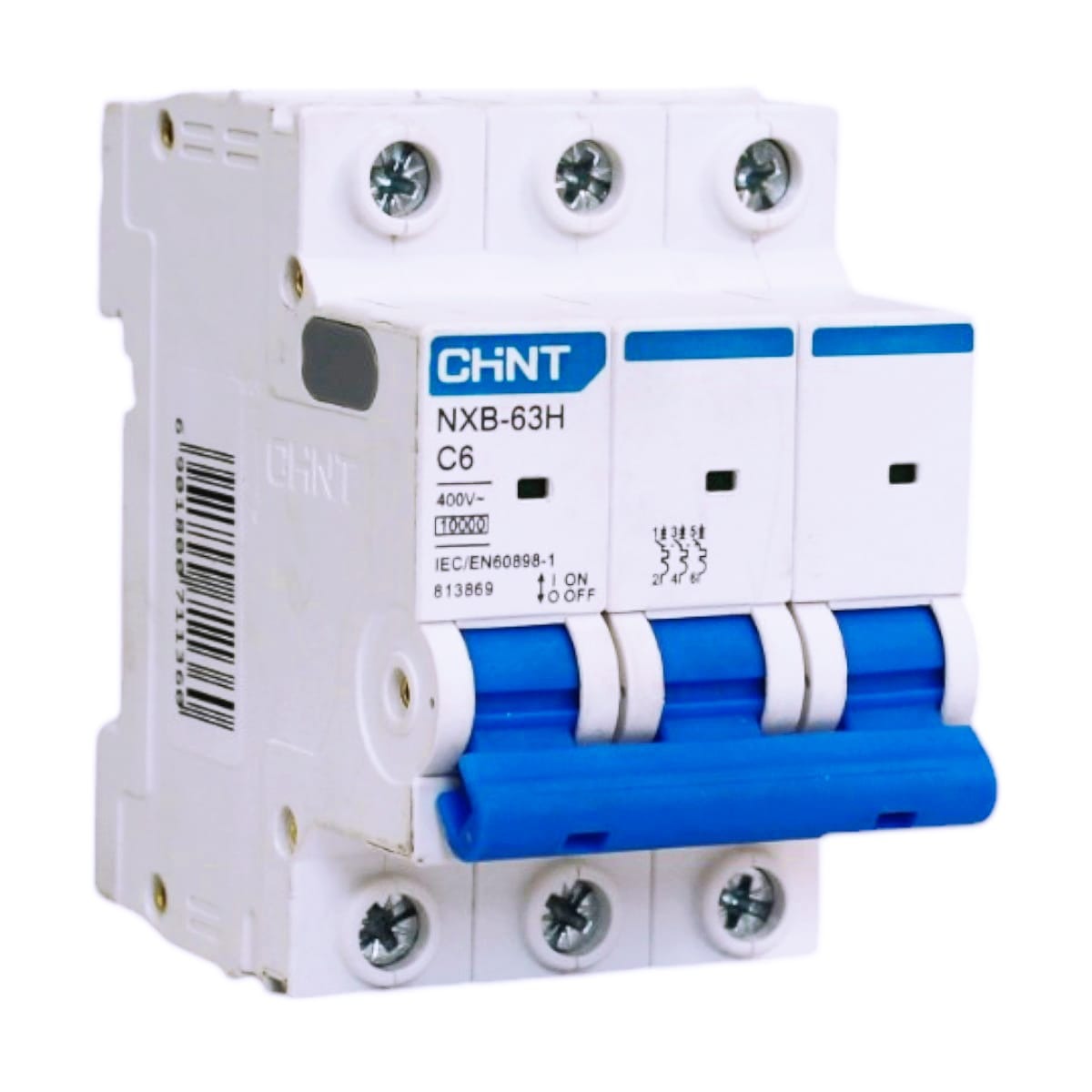 Interruptor NXB-63H 4Px16A 10kA curva C CHINT - 07031416CH